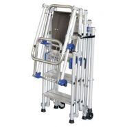 Profort X’tend - Plateforme de travail télescopique en aluminium Tubesca - Réglage des pieds tous les 20 cm_1