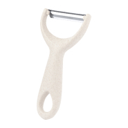 Éplucheur de légumes - plastique PP - lame en acier inoxydable - couleur naturelle - 23.75g_1