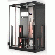 DOUCHE BOREAL® COMBI INFRASTEAM DUO 145 - HAMMAM + INFRAROUGE À SPECTRE TOTAL_1