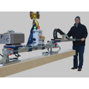 Palonniers à ventouses Aero Poro - Levage jusqu'à 900 kg - Pour manutention de panneaux de bois_1