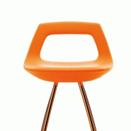 Tabouret de Bar réglable COSMO - Offisit - Orange_1