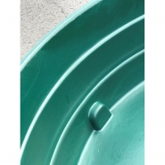 Abreuvoir pour cheval et vache 1300 L - polyéthylène HD traité anti-UV - PLAST'UP ROTOMOULAGE_1