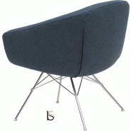Fauteuil AIKO - Softline - Feld Bleu Fonce 582_1