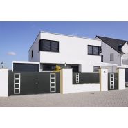 Rome - clôture en aluminium - 123 PVC alu - thermolaquage - design moderne et résistant_1