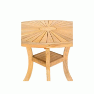 Table de jardin colosseum ø120cm – MTF – bois de teck – 2nab2204_1