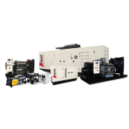 Groupe électrogène industriel diesel 1500tr rpower  insonorisé ou ouvert - db55kse
