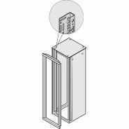 SCHROFF Varistar, support d'adaptateur pour cadre déco, 1800H 600W, RAL 7021_1