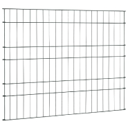 Vidaxl ensemble de clôture de jardin 99,6x79,8 cm vert 146107_1