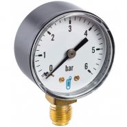 116 - Manomètre à tube de bourdon Distrilabo - Ø 80, Ø 100 et Ø 160 - Classe 1.6 et Classe 1 - Norme EN 837-1_1