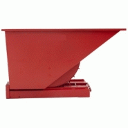 Benne basculante 900 litres pour chariot élévateur - Capacité 2000 kg - Réf. MY4854_1