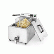 Friteuse Profi Line Analogique avec robinet de vidange 8L 230V HENDI_1