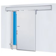 Porte de chambre froide coulissante - misa - en tôle galvanizée_1