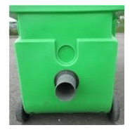 WC raccordable de chantier - Sanitaires chimiques autonomes avec réservoir 70L et lave-mains intégré_1