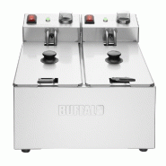 Friteuse électrique à poser - 2 cuves de 3L | Buffalo - CU615_1