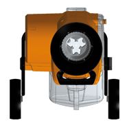 Neo - broyeur de végétaux - ELIET - 2500W/3,5CV - design compact avec chambre de broyage transparente_1
