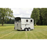Remorque pour transport d'animaux - 2 places diagonales - cheval liberté maxi 2_1