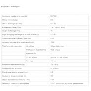 ZLP630 nacelle suspendue - Haoke - hauteur de levage 300 mètres maximum - capacité 630 kg - acier/aluminium_1