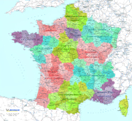 Carte de france geante  michelin_1