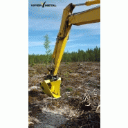 Godet polyvalent pour plantation forestière - ViperMetal - scalpage, ensemencement, criblage_1