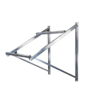 Kit de fixation façade 50° 1x5 pour 5 panneaux en portrait - Schletter - Garantie 10 ans - Aluminium/acier inoxydable_1