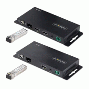 Kit Extender HDMI Fibre Optique - 4K60Hz jusqu'à  1km (Monomode) ou 300m (Multimode) Fibre optique LC_1