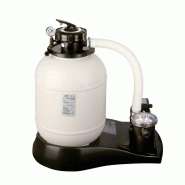 Piscine ovale acier 7,44m x 3,99m x h: 1,22m - imitation bois - filtration à sable - renforts apparents_1