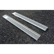 Rampe de chargement galvanisée 1.9 m pour moto - Patrick Remorques - Modèle 6739 - 200 kg max_1