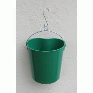 Seau de récolte multifonctions 12L - Polypropylène alimentaire incassable - Ventral ou à suspendre_1