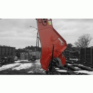 Cisaille à ferraille Rotar RSS 150 - lames remplaçables, tête rotative et vérin hydraulique_1