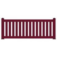 Clôture grandval - maine clotures - forme haute : droite, bombée ou incurvée_1