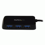 StarTech Hub USB 3.0 (5Gbps) à  4 ports avec cble intégré_1