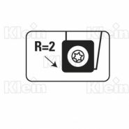 Xw190.100.Ru - Fraise à plaquette - Sistemi S.R.L. - Diamètre 100 - PKD pour plastique_1