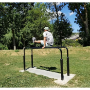 Dips conçu pour parc sportif en plein air - Gamme Street Workout DAMAPRO_1