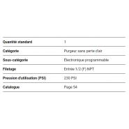 Purgeur automatique - Topring - Pression 230 PSI - Modèle 59.401 - Sans perte d'air_1