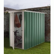 Abri métal 54gpe - vert - S.H.T. 1,90 m² - H. 174 cm_1