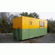 Bungalow de chantier monobloc MEGAROLS - base vie aménagée avec vestiaires, réfectoires et sanitaires_2