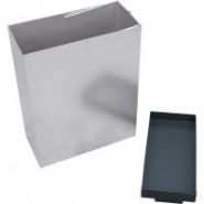 Conteneur avec cendrier - Probbax - Réf: AT-0234-DGRY - 48 L / 4,7 L - acier galvanisé avec finition époxy anti-UV_1