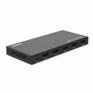 ROLINE Switch HDMI 4K à 4 ports, avec télécommande_1