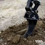 Dent en acier Hardox400 pour terrains difficiles