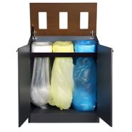 Système de gestion de tri des déchets avec sacs sans fin | LONGOPAC  Binmulti_1