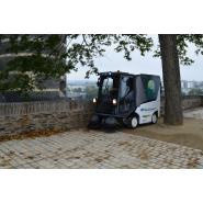 Balayeuse compacte Green Machines 500 ZE (GM5) électrique pour voirie - Batteries lithium-ion - Performances professionnelles_1
