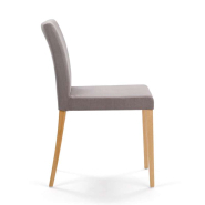 Chaise minimaliste et robuste pour restaurants accueillants_1