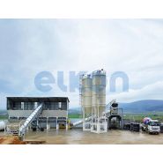 Elkomix-120 centrale à béton fixe - 105 m³/h - performances élevées et structure modulaire_1