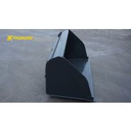 Godet pour matériaux légers LMK - Padagas - capacité : 3 à 7 m3 - acier Hardox 450_1