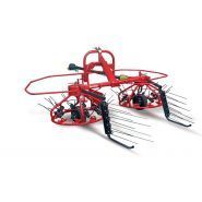 Faneuse double fonction Hay Top 300 pour un ramassage propre et rapide