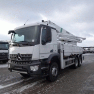 Camion pompe à béton Mercedes-Benz Arocs 2840 - Pompe Schwing S36X - Année 2017 - Euro 6 - 400 CV_1