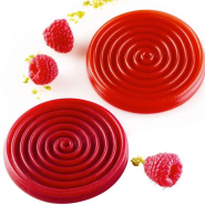 Moule en silicone professionnel, forme tourbillon modèle moyen - Résistance -60 à +230°C - SILIKOMART_1