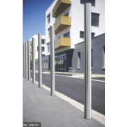 Potelet inox brossé - Design contemporain et adaptable - Hauteur 1080 mm - Finition inox brossé_1