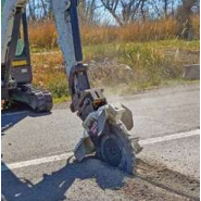 Scies à rocher pour pelles de 2,5 - 5 tonnes - Profondeur de Coupe 100-500 mm - Simex RWE 20_1