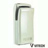 Sèche-mains Vitech automatique - Double jet d'air blanc 1200-1800W - Séchage rapide en moins de 6 secondes_1